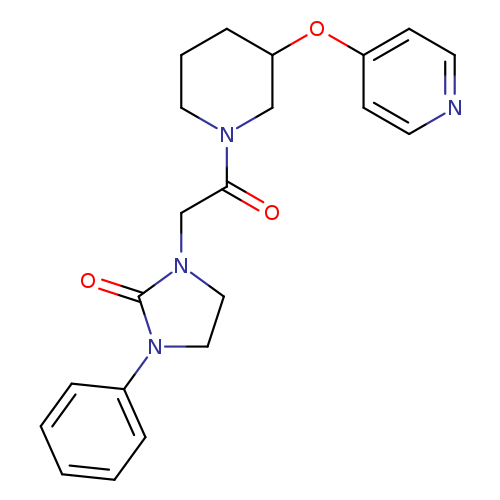 1-{2-oxo-2-[3-(pyridin-4-yloxy)piperidin-1-yl]ethyl}-3-phenylimidazolidin-2-one