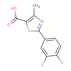 2-(3,4-Difluorophenyl)-4-methyl-1,3-thiazole-5-carboxylic acid