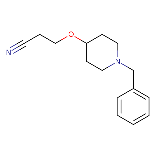 Propanenitrile, 3-[[1-(phenylmethyl)-4-piperidinyl]oxy]-