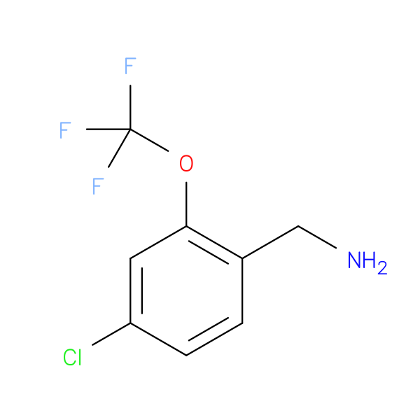 (4-Chloro-2-(trifluoromethoxy)phenyl)methanamine
