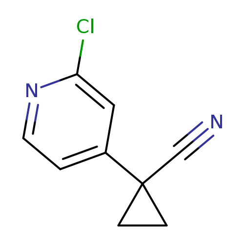1-(2-Chloropyridin-4-yl)cyclopropanecarbonitrile
