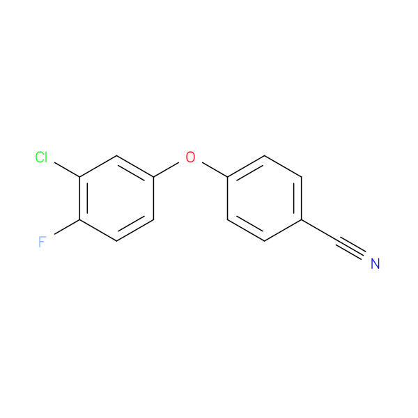 4-(3-chloro-4-fluorophenoxy)benzonitrile