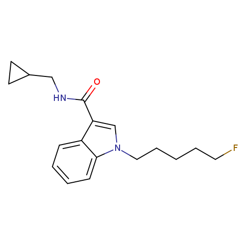 N-(cyclopropylmethyl)-1-(5-fluoropentyl)-1H-indole-3-carboxamide
