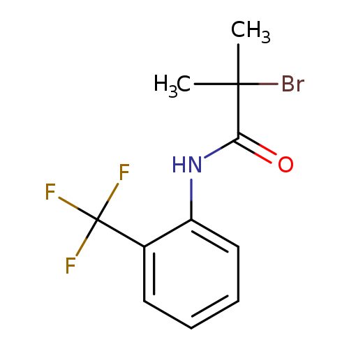 2-Bromo-2-methyl-n-[2-(trifluoromethyl)phenyl]propanamide