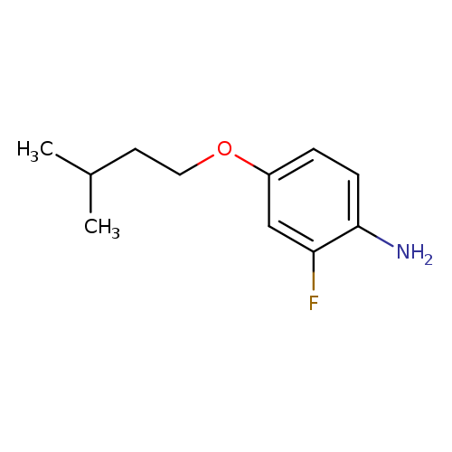 2-Fluoro-4-(3-methylbutoxy)aniline