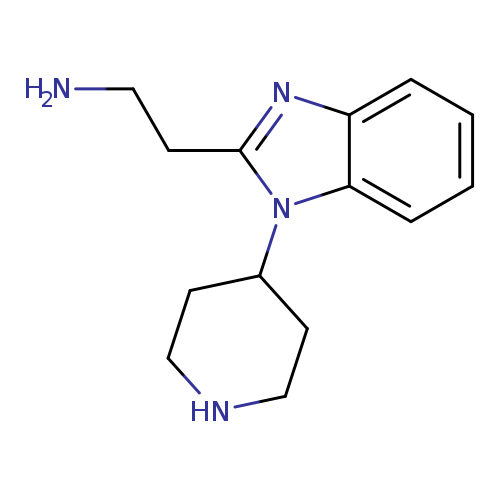2-[1-(piperidin-4-yl)-1H-1,3-benzodiazol-2-yl]ethan-1-amine