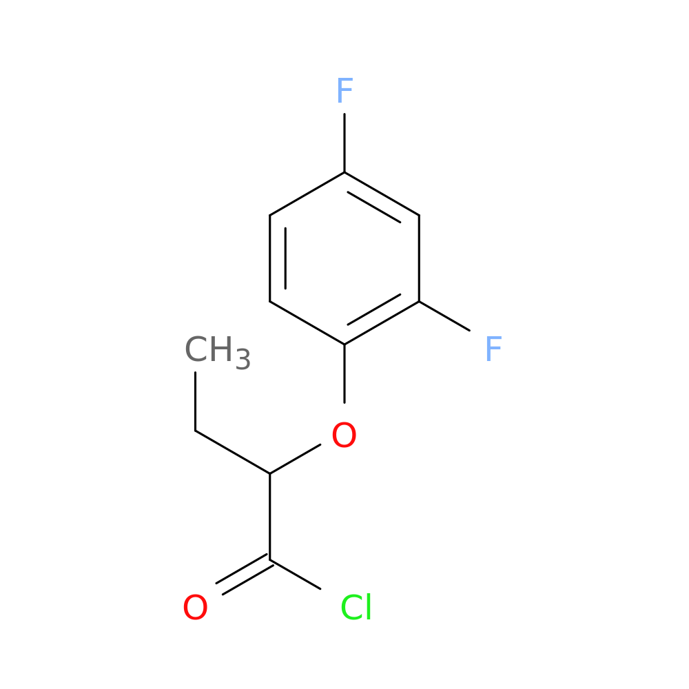 2-(2,4-Difluorophenoxy)butanoyl chloride