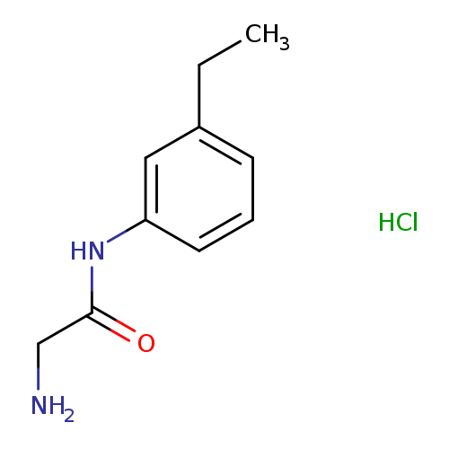 2-amino-N-(3-ethylphenyl)acetamide hydrochloride