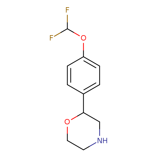 2-[4-(difluoromethoxy)phenyl]morpholine