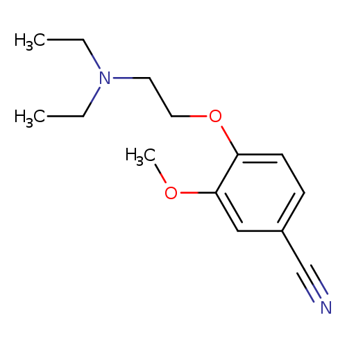 4-[2-(diethylamino)ethoxy]-3-methoxybenzonitrile