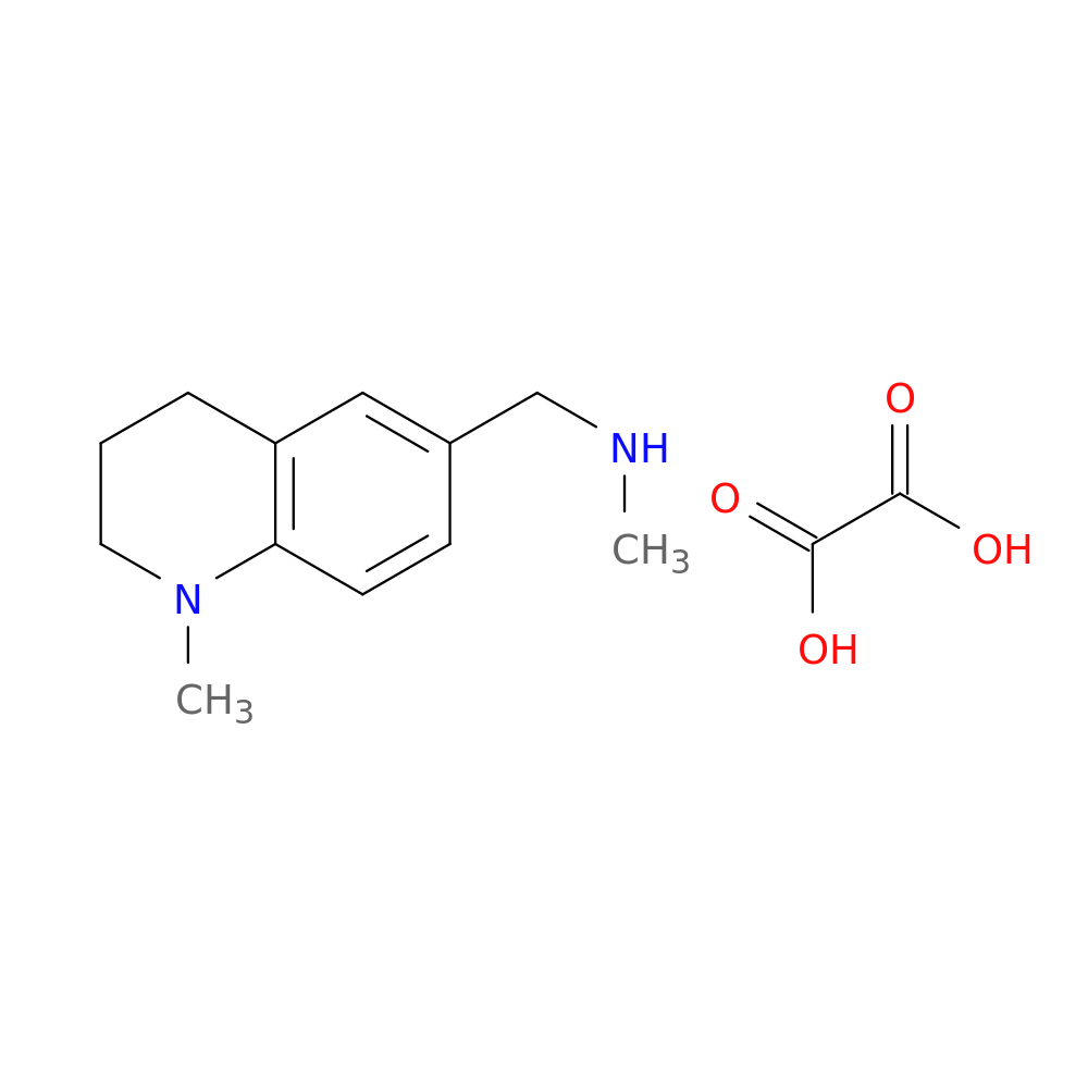 N-Methyl-1-(1-methyl-1,2,3,4-tetrahydro-6-quinolinyl)methanamine oxalate
