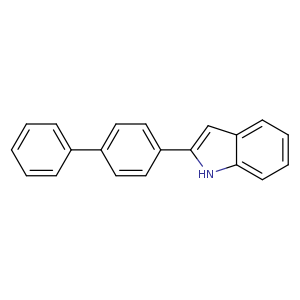 1H-​Indole, 2-​[1,​1'-​biphenyl]​-​4-​yl-