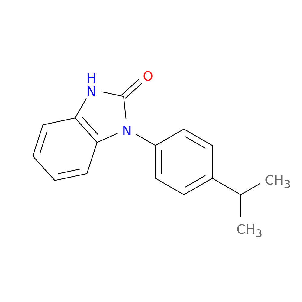 1-[4-(propan-2-yl)phenyl]-2,3-dihydro-1H-1,3-benzodiazol-2-one