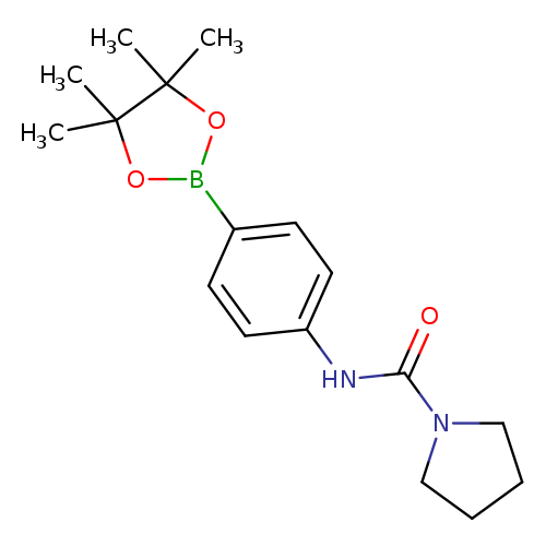 N-(4-(4,4,5,5-Tetramethyl-1,3,2-dioxaborolan-2-yl)phenyl)pyrrolidine-1-carboxamide