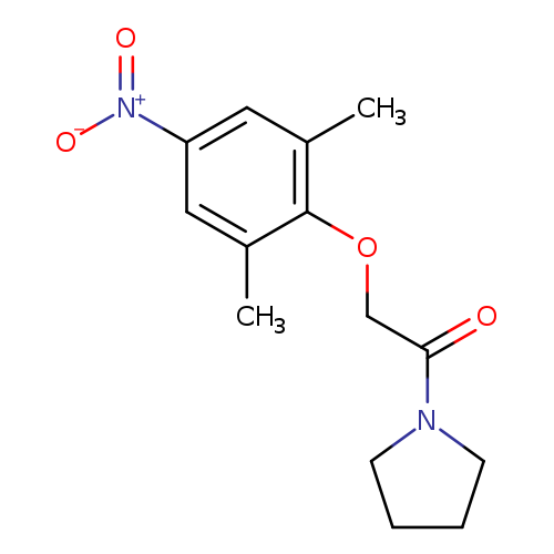 1-[(2,6-Dimethyl-4-nitrophenoxy)acetyl]pyrrolidine