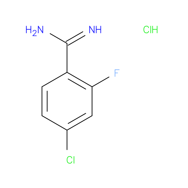 4-Chloro-2-fluoro-benzamidine HCl