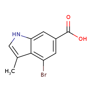 4-bromo-3-methyl-1H-indole-6-carboxylicacid