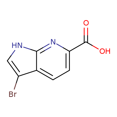 3-Bromo-1H-pyrrolo[2,3-b]pyridine-6-carboxylicAcid