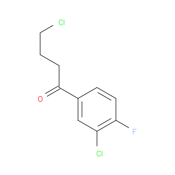 4-Chloro-1-(3-chloro-4-fluorophenyl)-1-oxobutane