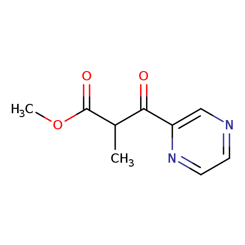 Methyl 2-methyl-3-oxo-3-(pyrazin-2-yl)propanoate