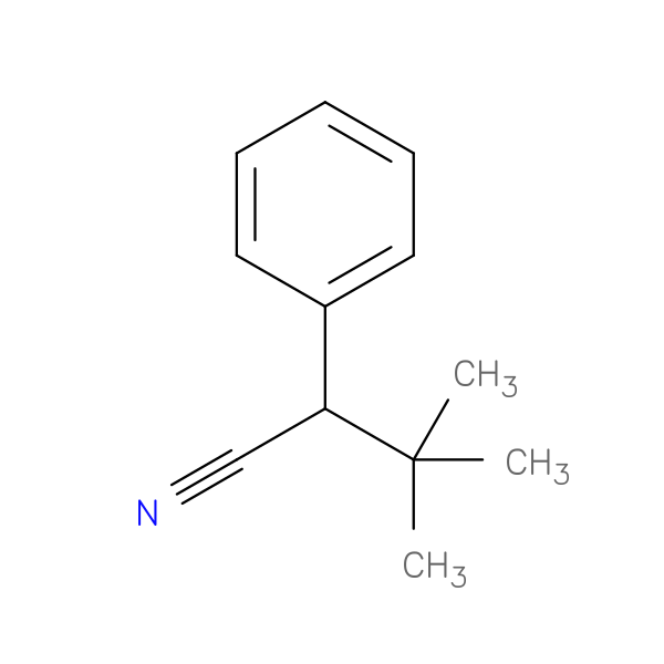 3,3-dimethyl-2-phenylbutanenitrile