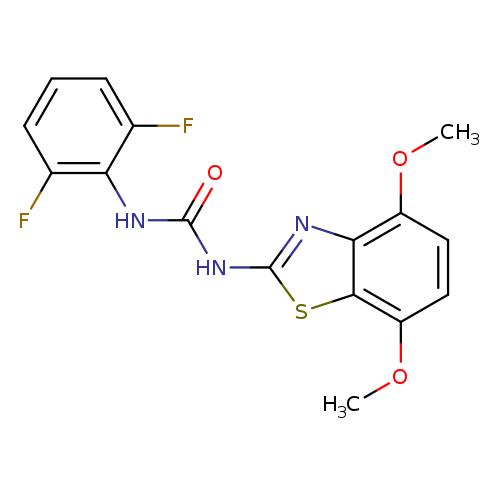 1-(2,6-difluorophenyl)-3-(4,7-dimethoxy-1,3-benzothiazol-2-yl)urea