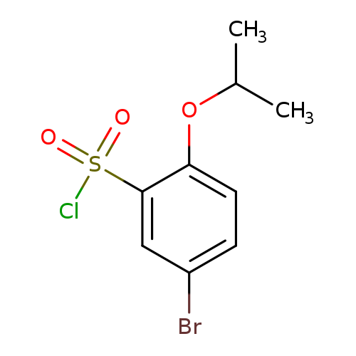 5-BROMO-2-(PROPAN-2-YLOXY)BENZENE-1-SULFONYL CHLORIDE