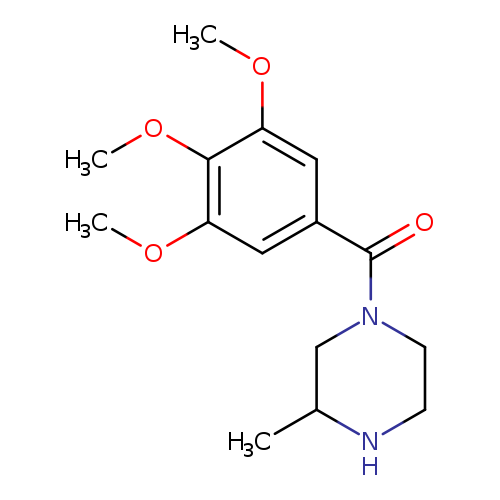 3-methyl-1-(3,4,5-trimethoxybenzoyl)piperazine