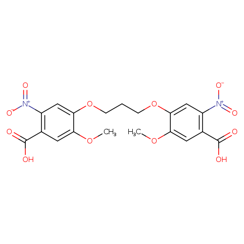 Benzoic acid, 4,4'-[1,3-propanediylbis(oxy)]bis[5-methoxy-2-nitro-
