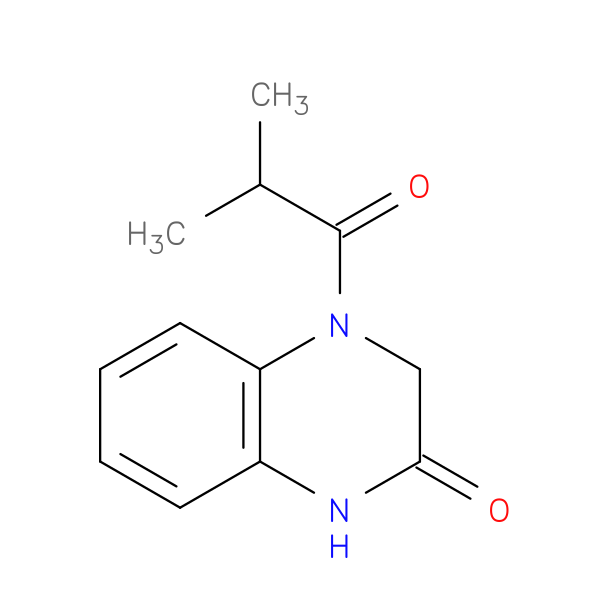 4-(2-methylpropanoyl)-1,2,3,4-tetrahydroquinoxalin-2-one