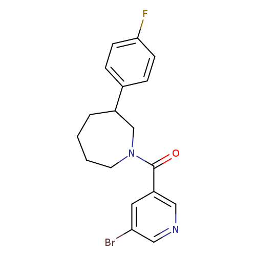 1-(5-bromopyridine-3-carbonyl)-3-(4-fluorophenyl)azepane
