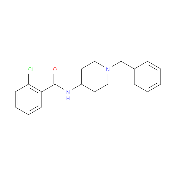 N-(1-benzylpiperidin-4-yl)-2-chlorobenzamide
