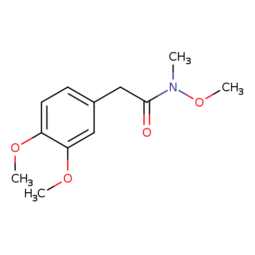 2-(3,4-dimethoxyphenyl)-N-methoxy-N-methylacetamide