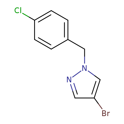 4-bromo-1-[(4-chlorophenyl)methyl]-1H-pyrazole