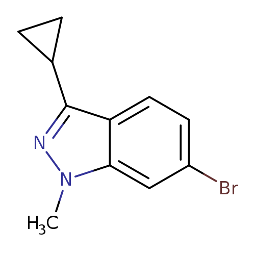 6-Bromo-3-cyclopropyl-1-methylindazole