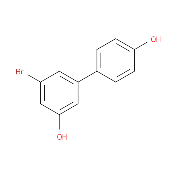 3-Bromo-5-(4-hydroxyphenyl)phenol