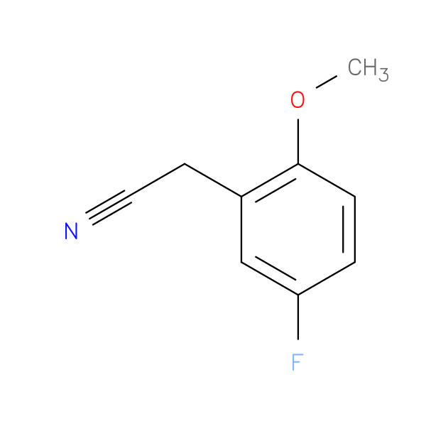 2-Methoxy-5-fluorobenzyl cyanide