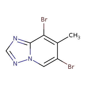 6,8-Dibromo-7-methyl-[1,2,4]triazolo[1,5-a]pyridine