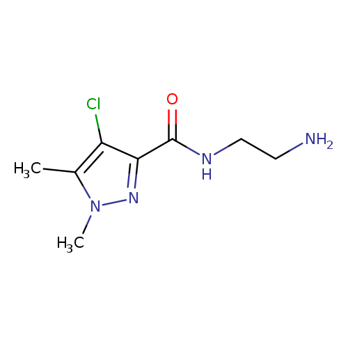 N-(2-Aminoethyl)-4-chloro-1,5-dimethyl-1H-pyrazole-3-carboxamide