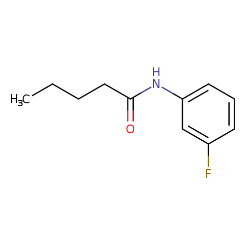 N-(3-fluorophenyl)pentanamide