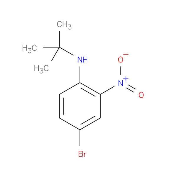 N-t-Butyl 4-bromo-2-nitroaniline