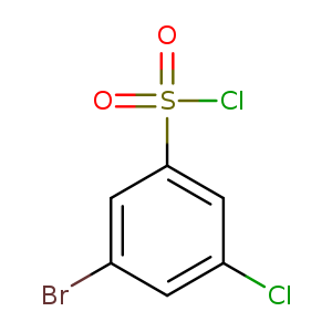 3-bromo-5-chlorobenzene-1-sulfonyl chloride