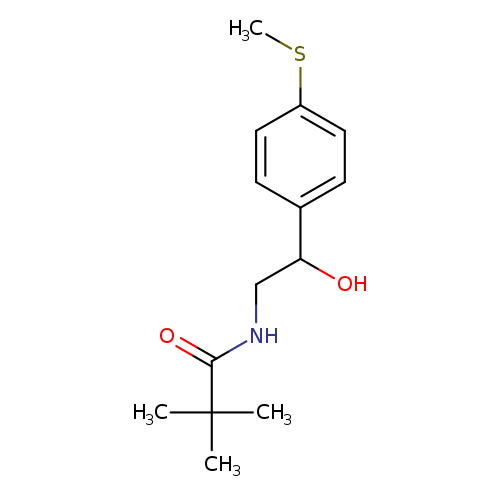 N-{2-hydroxy-2-[4-(methylsulfanyl)phenyl]ethyl}-2,2-dimethylpropanamide