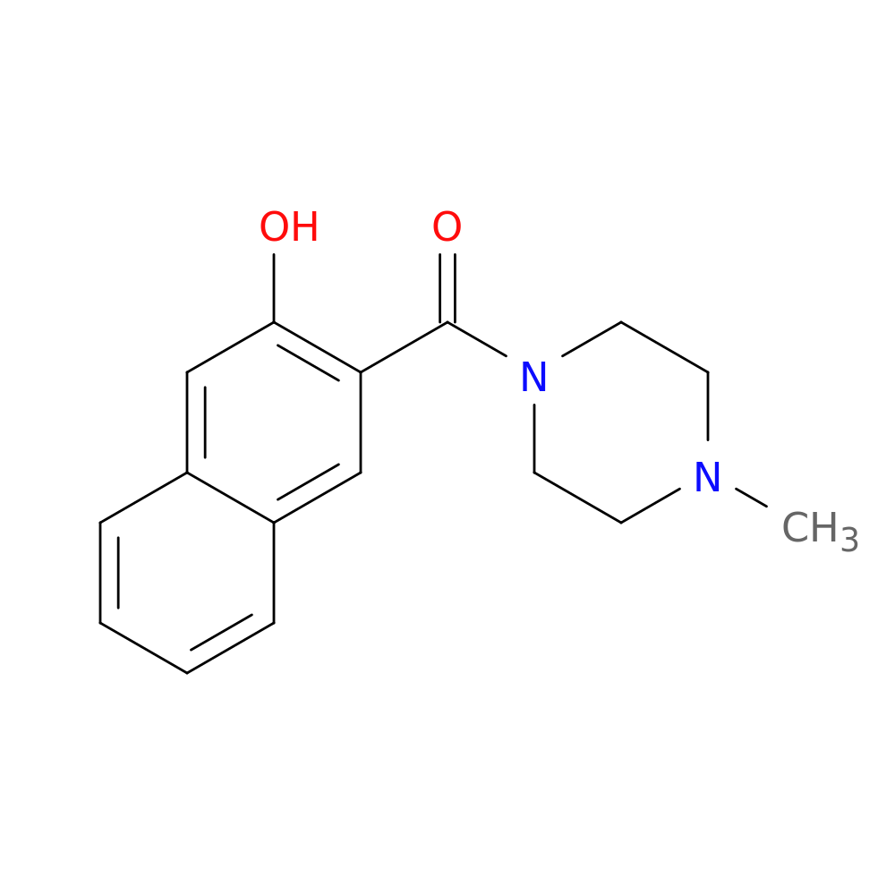 3-[(4-METHYLPIPERAZIN-1-YL)CARBONYL]-2-NAPHTHOL