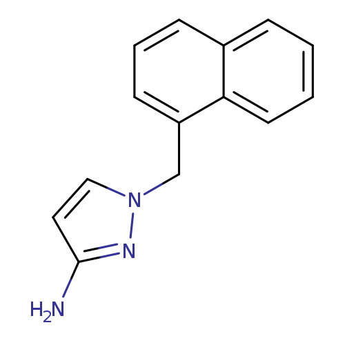 1-[(naphthalen-1-yl)methyl]-1H-pyrazol-3-amine
