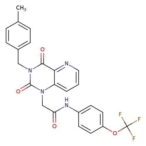 2-{3-[(4-methylphenyl)methyl]-2,4-dioxo-1H,2H,3H,4H-pyrido[3,2-d]pyrimidin-1-yl}-N-[4-(trifluoromethoxy)phenyl]acetamide