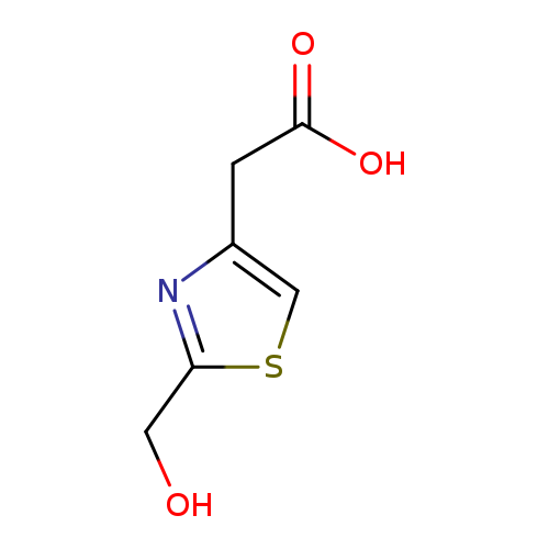 2-[2-(hydroxymethyl)-1,3-thiazol-4-yl]aceticacid