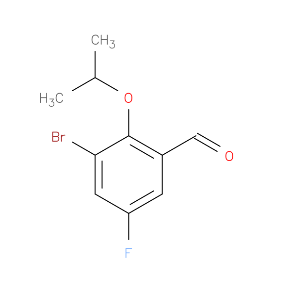 3-Bromo-5-fluoro-2-isopropoxybenzaldehyde
