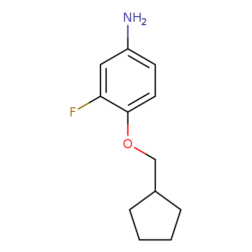 4-(Cyclopentylmethoxy)-3-fluoroaniline