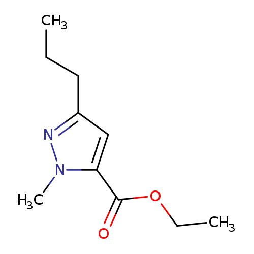 1H-Pyrazole-5-carboxylic acid, 1-methyl-3-propyl-, ethyl ester